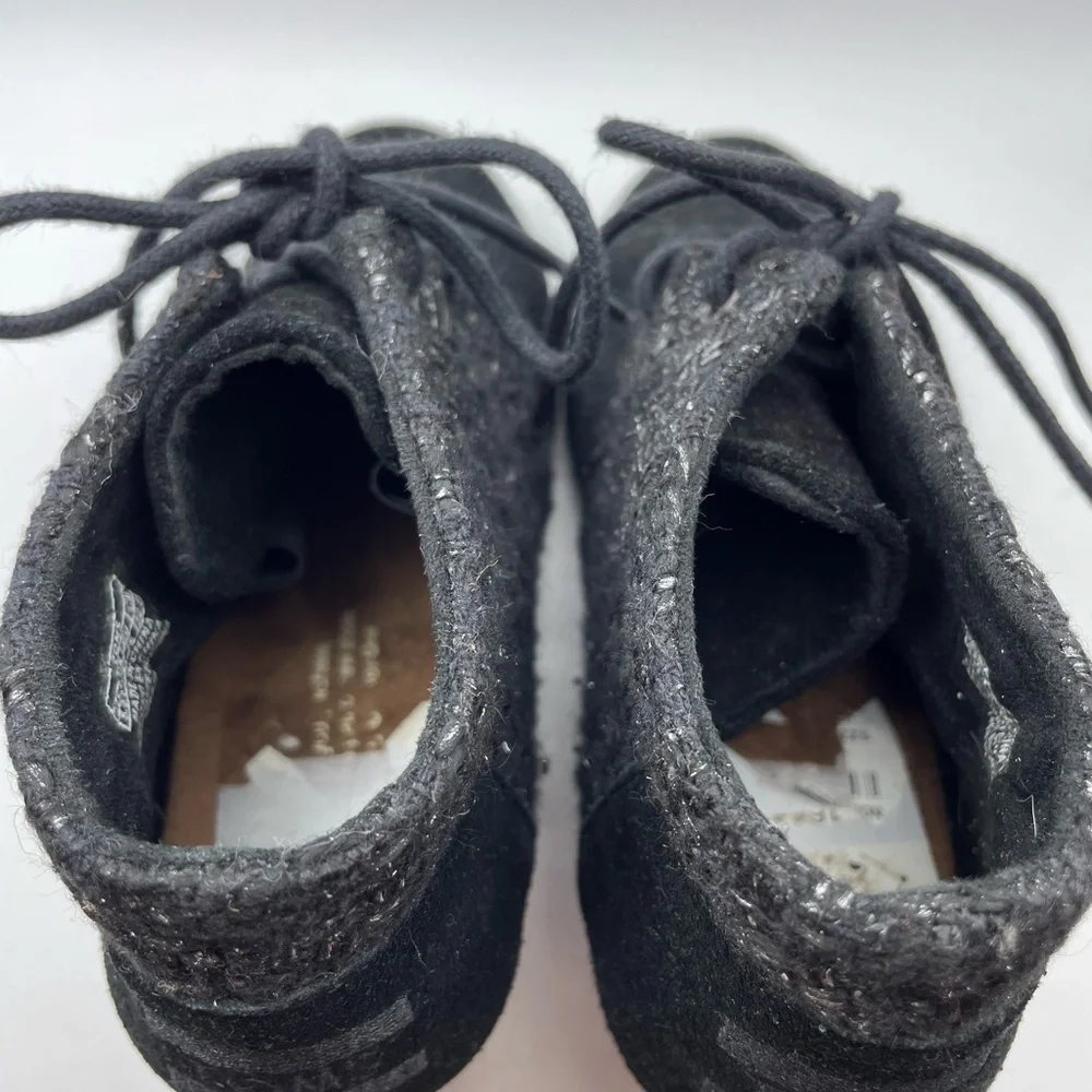 Toms Desert Black Women's Wedge Shoes size 5.5